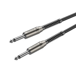 Roxtone Câble Instrument Jack 6,3mm Mono vers Jack 6,3mm Mono 3m