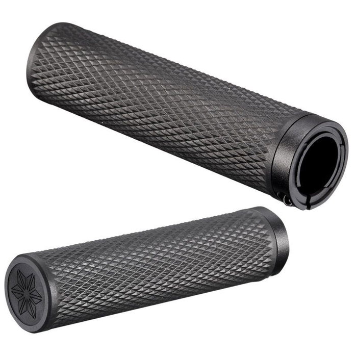 Supacaz Jeu de Poignées Diamond Kush 29 mm Noir Supacaz Jeu de Poignées Diamond Kush 29 mm Noir