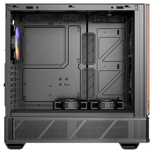 Antec P30 ARGB Boîtier PC Gaming Moyen Tour ATX avec 5 Ventilateurs PWM ARGB, Panneau en Verre Trempé, USB 3.0 et USB-C