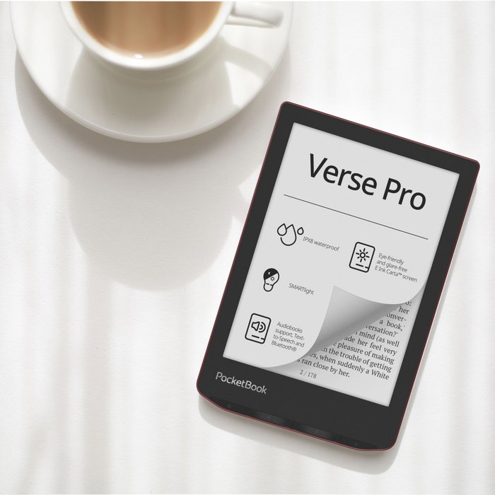 PocketBook eBook Reader Verse Pro Red S