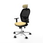 Piqueras y Crespo Chaise de Bureau 1D086N2 Crème