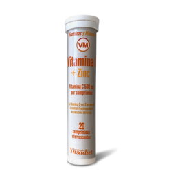 YNSADIET Vitamine C + Zinc 20 comprimés effervescents