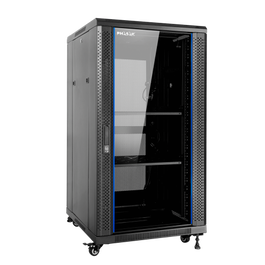 Phasak Armoire Rack Sol 19 Pouces 27U 600x800mm Noir PHASAK PRO Monté