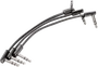 MXR Câble Patch Ribbon TRS 15 cm - Pack de 3