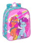 Safta Mochila guarderia adapt.carro My Little Pony Magic 22 x 27 x 10 cm - Sac à dos maternelle adaptable à la poussette - Âge minimum recommandé : 3 ans