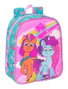 Safta Mochila guarderia adapt.carro My Little Pony Magic 22 x 27 x 10 cm - Sac à dos maternelle adaptable à la poussette - Âge minimum recommandé : 3 ans
