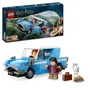LEGO 76424 La Ford Anglia Volante Harry Potter - Jouet de Construction Voiture Magique avec Minifigurines - 165 Pièces - À Partir de 7 Ans