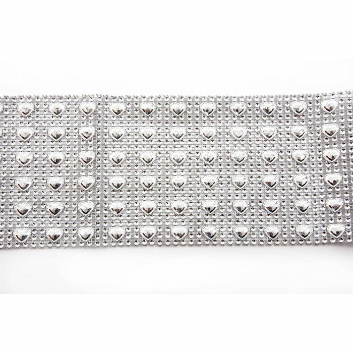 Guirlande de Noël DKD Home Decor Doré Argenté PVC 150 x 12 x 0,1 cm