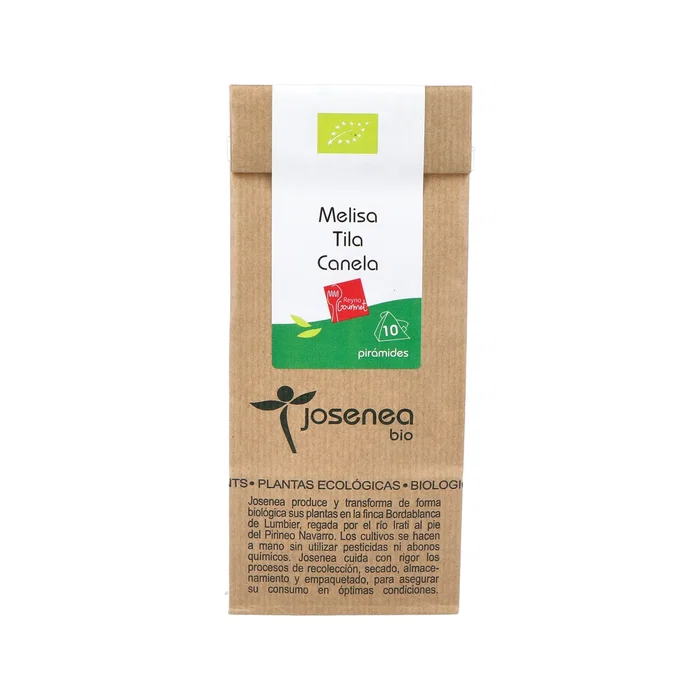 Josenea Mélisse Tilleul Cannelle Infusion Sachets 10 Pièces Josenea Mélisse Tilleul Cannelle Infusion Sachets 10 Pièces