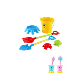 Marbueno Set de jouets de plage Rouge