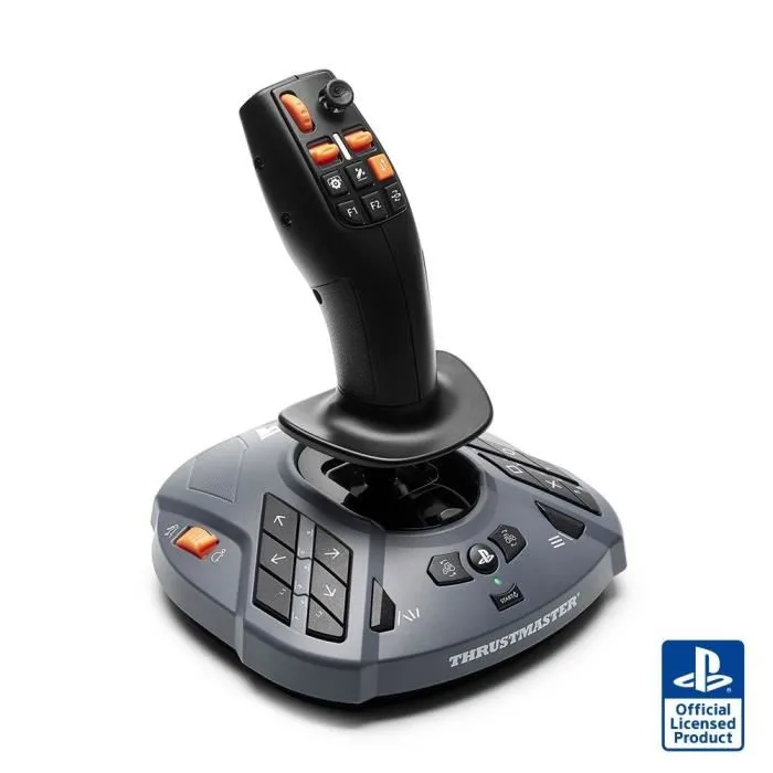 Thrustmaster SimTask FarmStick Joystick THR3362934112684 Negro/Gris
