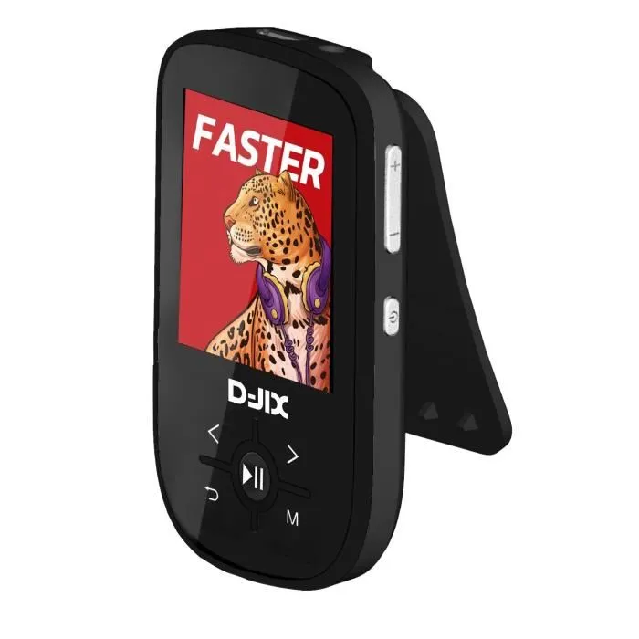 Logicom C100 Baladeur MP4 4 Go Bluetooth 4.0 Noir - Lecteur audio portable avec mémoire interne