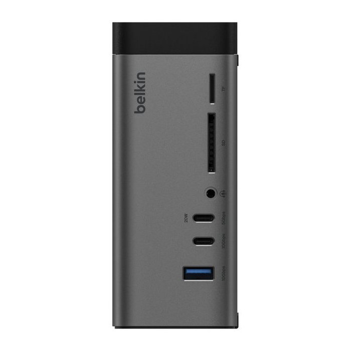 Belkin INC020KQSGY Docking Station USB-C 11 en 1 150W, 2x HDMI 4K, 3x USB-C, RJ-45, SD/MicroSD, Charge 96W Belkin INC020KQSGY Docking Station USB-C 11 en 1 150W, 2x HDMI 4K, 3x USB-C, RJ-45, SD/MicroSD, Charge 96W
