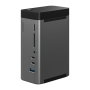Belkin INC020KQSGY Docking Station USB-C 11 en 1 150W, 2x HDMI 4K, 3x USB-C, RJ-45, SD/MicroSD, Charge 96W
