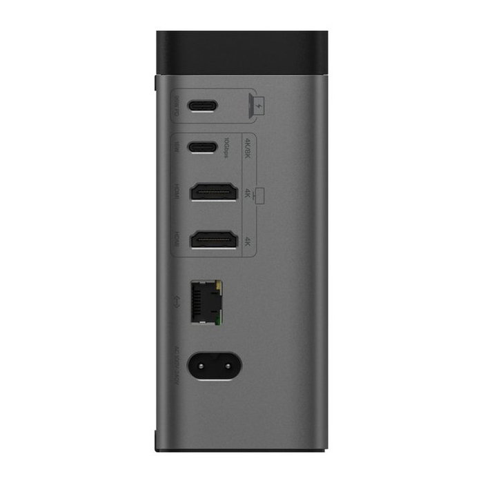 Belkin INC020KQSGY Docking Station USB-C 11 en 1 150W, 2x HDMI 4K, 3x USB-C, RJ-45, SD/MicroSD, Charge 96W Belkin INC020KQSGY Docking Station USB-C 11 en 1 150W, 2x HDMI 4K, 3x USB-C, RJ-45, SD/MicroSD, Charge 96W