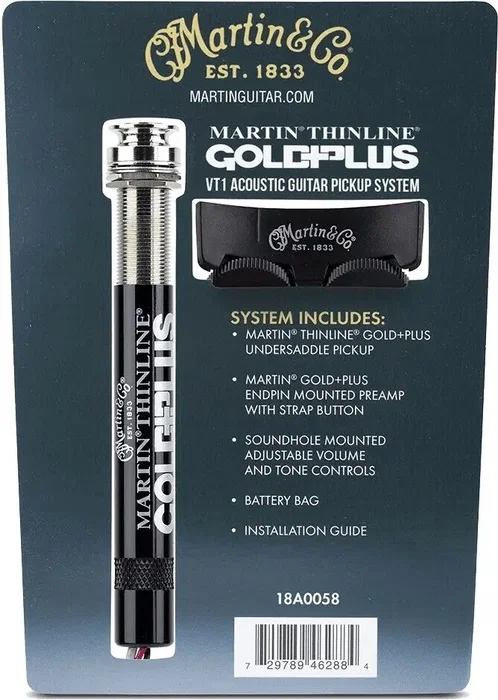 Martin Preamplificador Acústica Gold Plus VTI - Inclut Pastille Martin