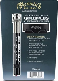 MARTIN Gold Plus VTI - Préamplificateur Acoustique avec Micro