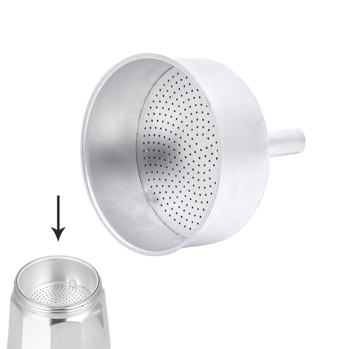 ORYX Entonnoir pour Cafetière Aluminium Classic / Induction 9 Tasses ORYX Entonnoir pour Cafetière Aluminium Classic / Induction 9 Tasses