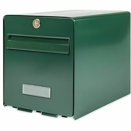 Burg Wachter Boîte aux lettres Favor Vert en acier galvanisé - 1 porte