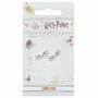 THE CARAT SHOP - Pendientes Gafas Luna Lovegood Harry Potter - Boucles d'oreilles Lunettes - Cristal bleu et rose - Zinc, cuivre, aluminium - Sans cadmium ni plomb