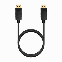 Câble DisplayPort Aisens A124-0738 Noir 1 m 4K Ultra HD