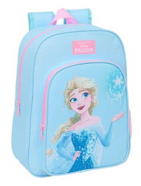 Safta Mochila Infantil Adapt.Carro Frozen 26x34x11cm - Sac à dos enfant adapté au chariot, univers Frozen
