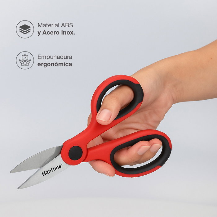 Hantums Ciseaux professionnels pour électricien design ergonomique