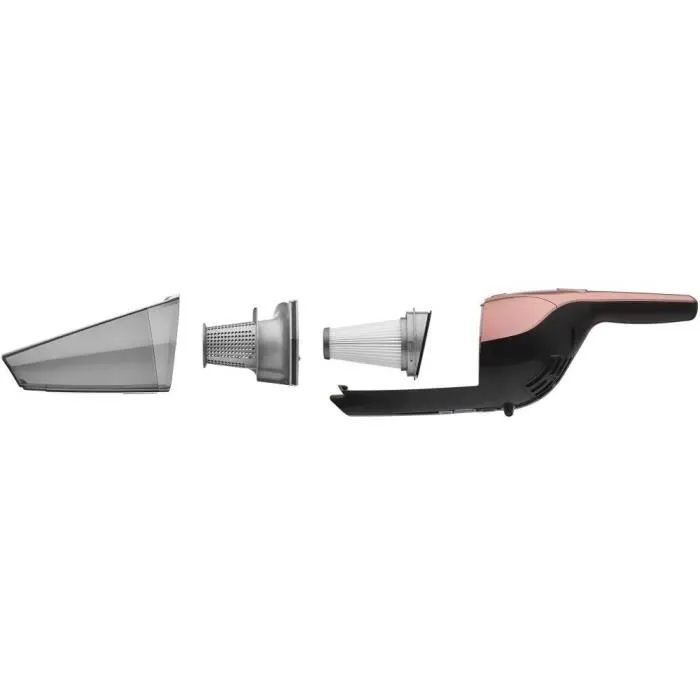 Sencor SVC 0605RS Aspirateur 3 en 1 sans fil avec brosse rotative, unité portative et filtre HEPA - Autonomie 45 min