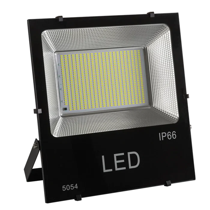 Proyector Solar LED 200W 20000 Lumens 6000K avec Panneau Solaire et Télécommande - Kit d'Éclairage Extérieur Automatique 40000H