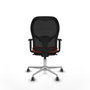 Piqueras y Crespo Chaise de Bureau 1D086G0 Orange Foncé
