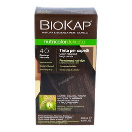 BIOKAP TINTE brown gentle dye castaño natural 4.0