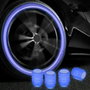 Occ Sport Bouchons de Valve LED Bleu (Pack de 4)