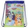 Safta Sac à dos à cordons Bluey Blue marine 26x34x1cm