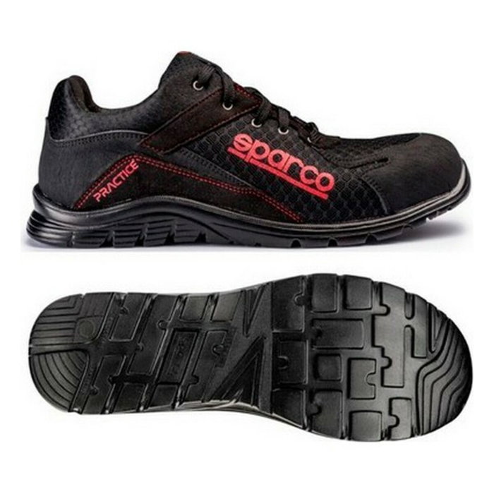 Sparco Chaussures de sécurité Practice Nigel Noir, Taille 46 Sparco Chaussures de sécurité Practice Nigel Noir, Taille 46