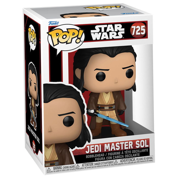 Funko Star Wars: The Acolyte Jedi Master Sol Figurine POP! Vinyle 9 cm