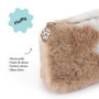 Apli Portatodo Peluche Moo&Go Marrón B2F Marron