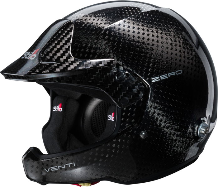 Stilo Casque Venti WRC Rally Zero Composite Carbone - Noir - 54