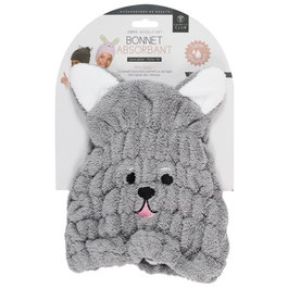 Cosmetic Club Bonnet de séchage pour cheveux en microfibres Assorti