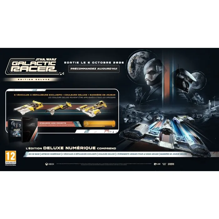 Plaion Star Wars Galactic Racer Deluxe Edition - Xbox Series X Plaion Star Wars Galactic Racer Deluxe Edition - Xbox Series X