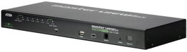 Aten CS1708i - Commutateur KVM 8 ports VGA PS/2 et USB avec accès local et distant sur IP - jusqu'à 128 serveurs - 1U