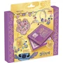 Lansay Coffret créatif bijoux étincellants Stitch et Angel - Perles, charms et diamants pour créer colliers et bracelets - Dès 6 ans