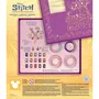 Lansay Coffret créatif bijoux étincellants Stitch et Angel - Perles, charms et diamants pour créer colliers et bracelets - Dès 6 ans