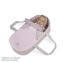 Decuevas Sophie - Landau de poupée 3-en-1 pliable pour poupées jusqu'à 48 cm, construction en métal et polyester