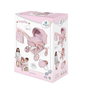 Decuevas Sophie - Landau de poupée 3-en-1 pliable pour poupées jusqu'à 48 cm, construction en métal et polyester