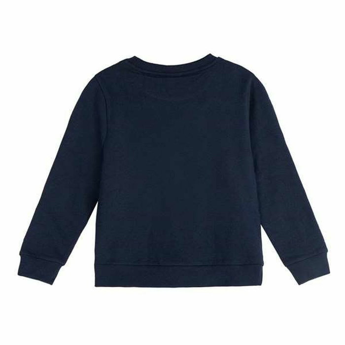 Cerda Sweat-shirt à capuche en coton brossé avec motif Sonic pour enfant 10 ans - Coloris Dark Blue