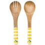 Home Deco Factory Jeu de 2 couverts de service Amaril en bois de manguier Dolce Vita