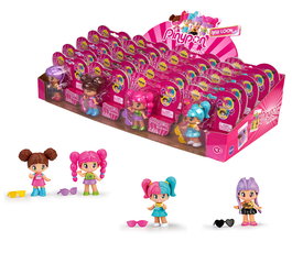 Pinypon Figurine New Look Cdu Mix & Match - Variétés de Cheveux et Accessoires - Jouet pour Enfants +4 ans - Langues: anglais, français, allemand, italien, portugais, espagnol