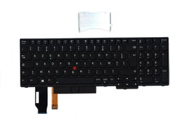 Lenovo Clavier avec pavé numérique, disposition française et touches rétroéclairées