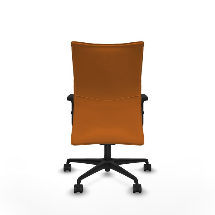 Piqueras Y Crespo Chaise Albacete Confidente Orange avec Mécanisme Synchrone