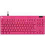 Logitech G Pro X TKL Rapid - Clavier Gamer Filaire Rose - AZERTY